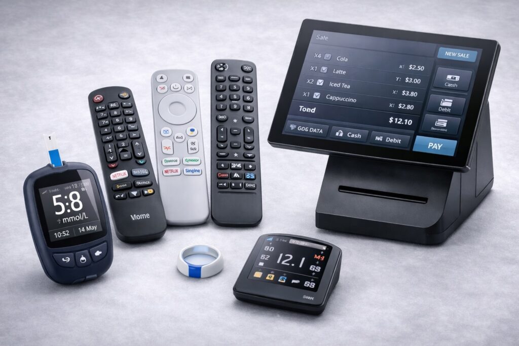 Displays- und Bedienoberflächen