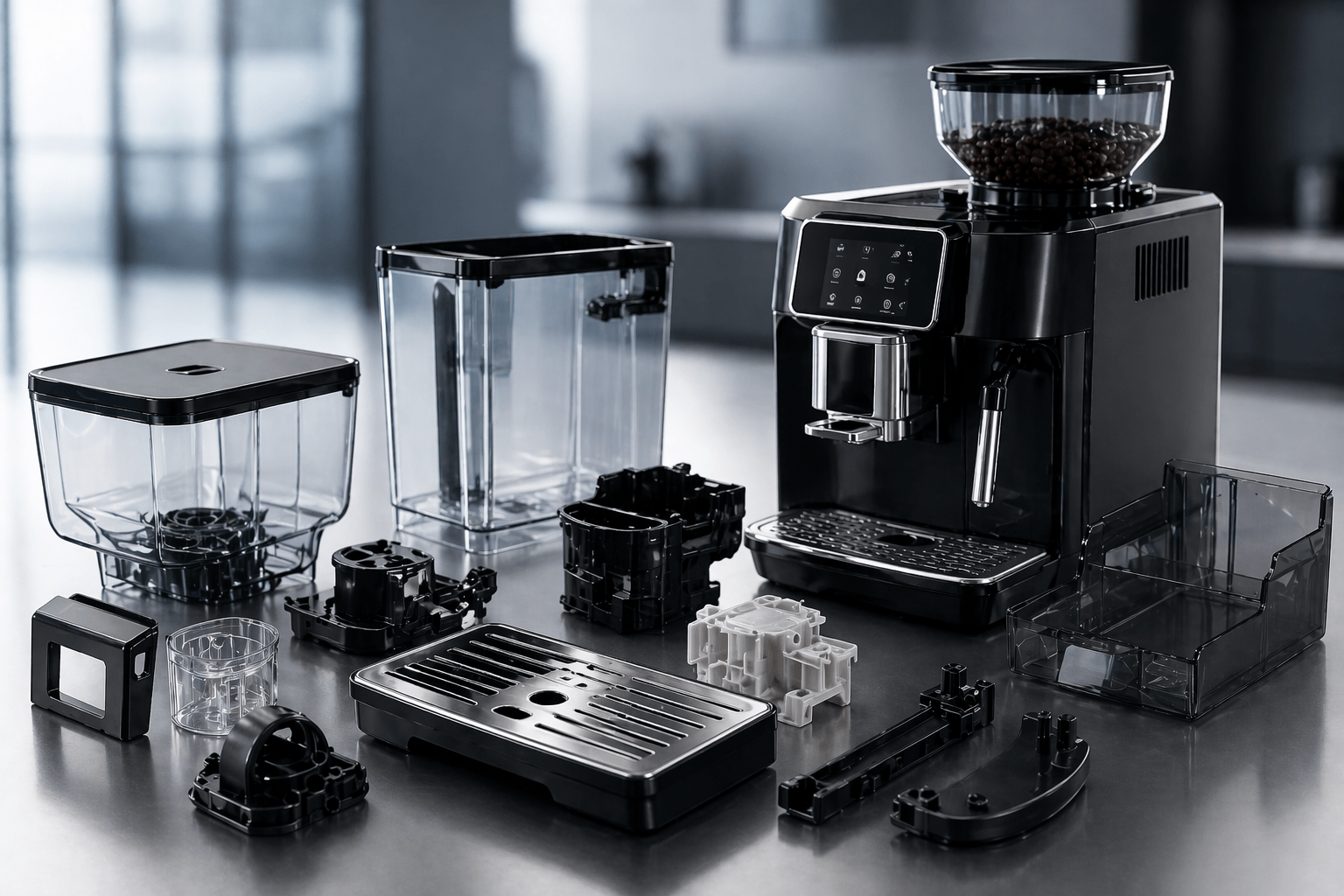 Kunststoffspritzguss im Küchenbereich