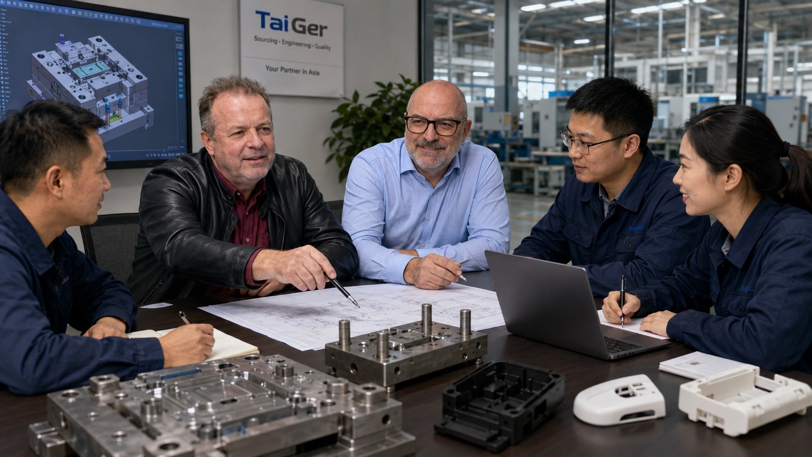 Heiko und Jörg Gutsche: Projektbesprechung in China